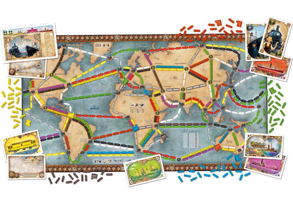 Ticket To Ride - Rails &amp; Sails