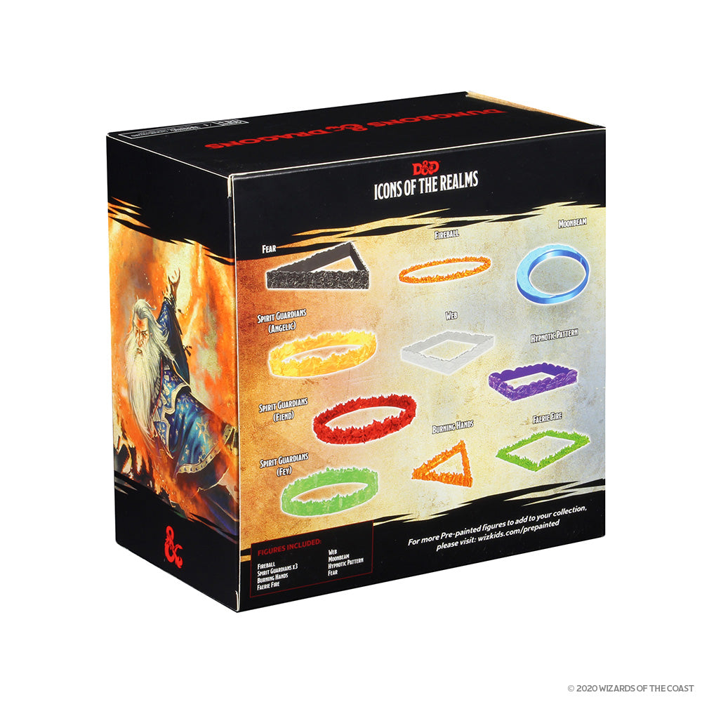 Dungeons &amp; Dragons - Icons of the Realms Spell Effects: Halasters Tumultuous Templates