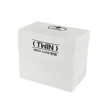 Ultimate Guard - Twin Deck Case 160+ Standard Size White - Good Games