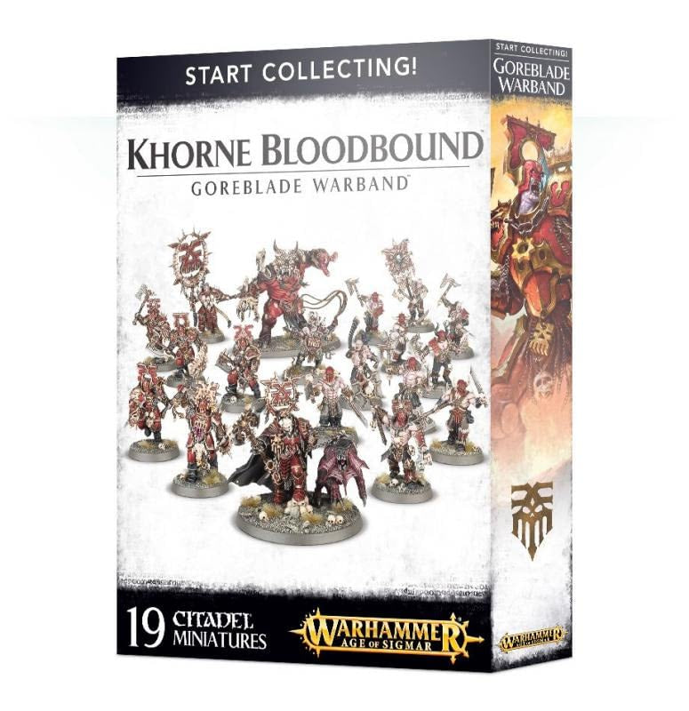 Warhammer Age of Sigmar - Start Collecting - Khorne Bloodbound: Goreblade Warband - Good Games