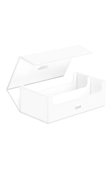Ultimate Guard - Arkhive Flip Case 800plus Standard Size XenoSkin Monocolour White Deck Box - Good Games