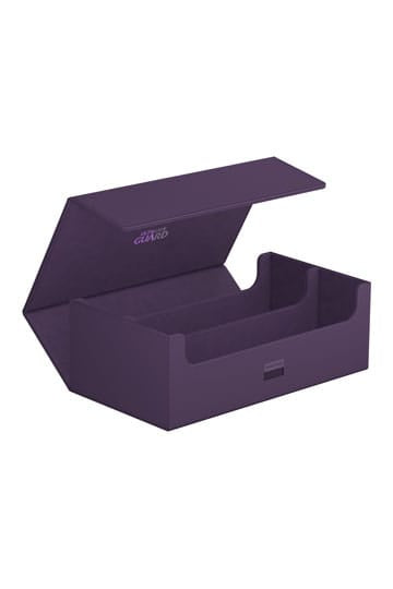 Ultimate Guard - Arkhive Flip Case 800plus Standard Size XenoSkin Monocolour Purple Deck Box