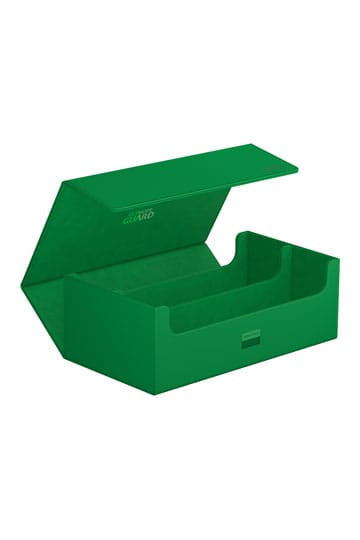 Ultimate Guard - Arkhive Flip Case 800plus Standard Size XenoSkin Monocolour Green Deck Box