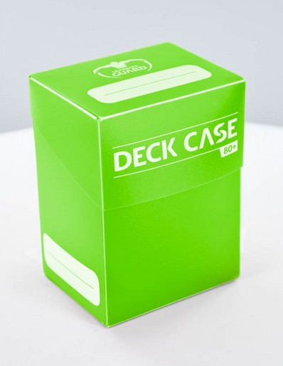 Ultimate Guard - Deck Case 80+ Standard Size Light Green - Good Games