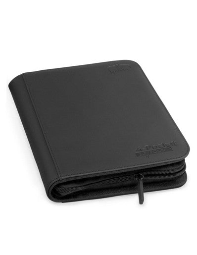 Ultimate Guard 4-Pocket Zipfolio Xenoskin Black - Good Games