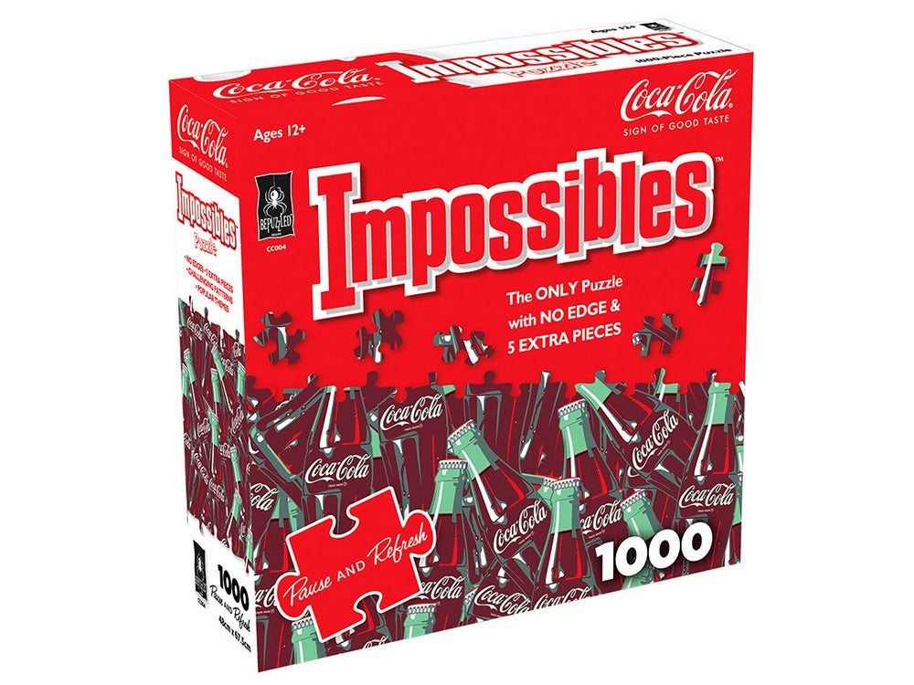 Bepuzzled - Impossibles Coca Cola - Pause 1000 Piece Jigsaw - Good Games