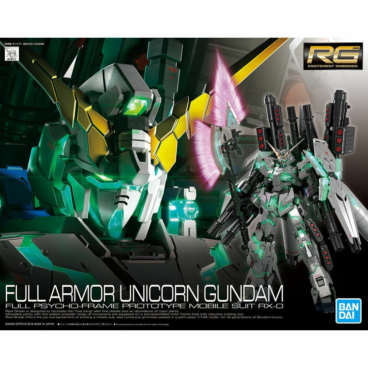 Bandai RG 1/144 Full Armor Unicorn Gundam - Good Games