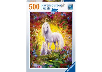 Ravensburger - Unicorn and Foal - 500 Piece Jigsaw - Good Games