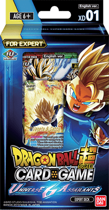 Dragon Ball Super Card Game - Universe 6 Assailants Expert Deck [DBS-XD01]