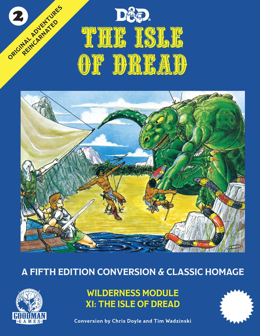 Original Adventures Reincarnated #2 The Isle Of Dread - Good Games