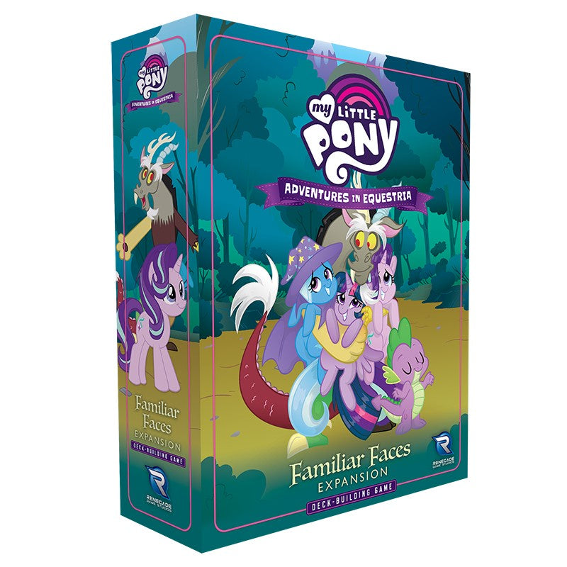 My Little Pony: Adventures in Equestria Deck-Building Game Familiar Faces Expansion