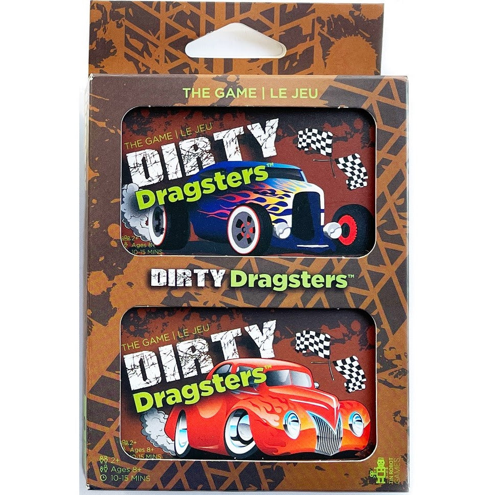 Dirty Dragsters: Blue & Orange Car Decks - Good Games