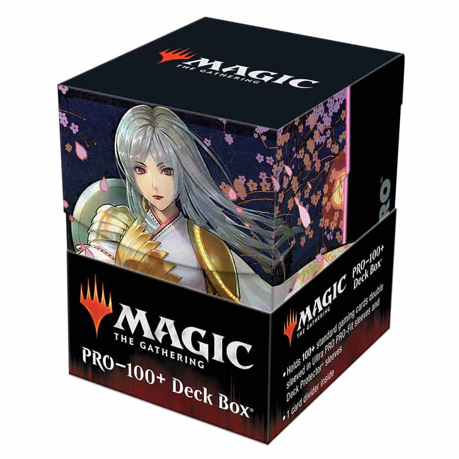 Ultra Pro - Magic the Gathering Deck Box – Kamigawa Neon Dynasty 100+ v1 - Good Games