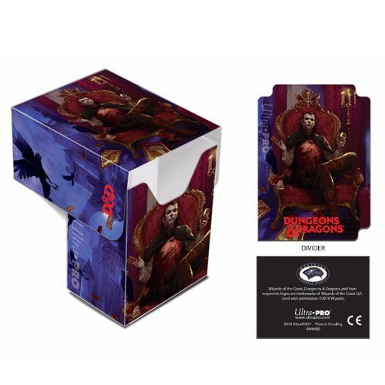 Dungeons And Dragons Count Strahd Von Zarovich Full View Deck Box - Good Games
