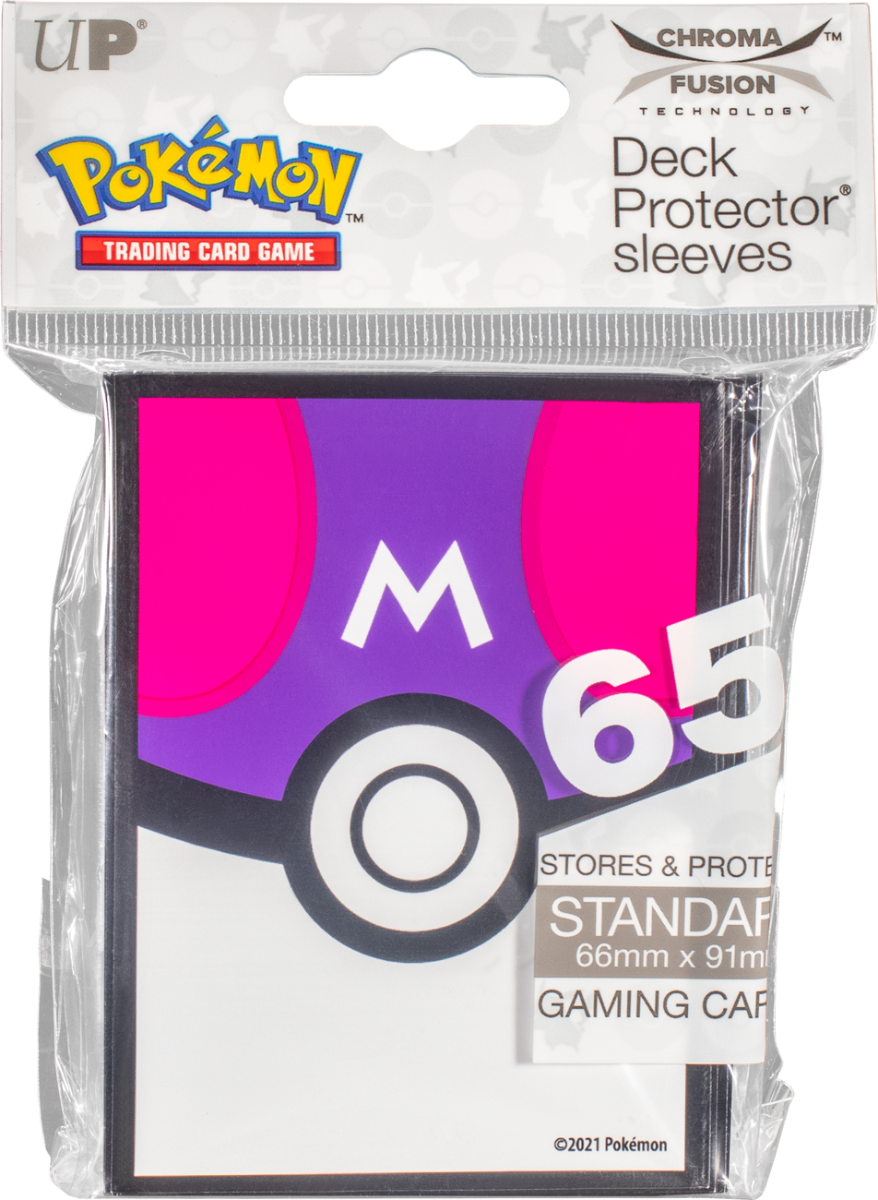 Pokemon Deck protecter Chromafusion Sleeves - Master Ball – Good Games