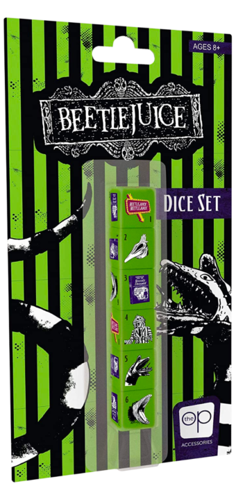Beetlejuice Dice Set