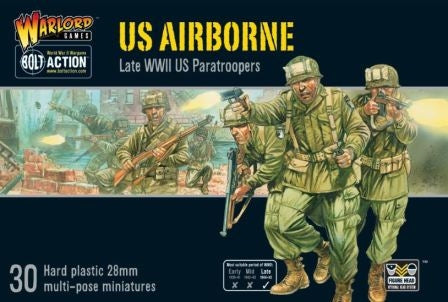 Bolt Action US Airborne Plastic Boxed Set - Good Games