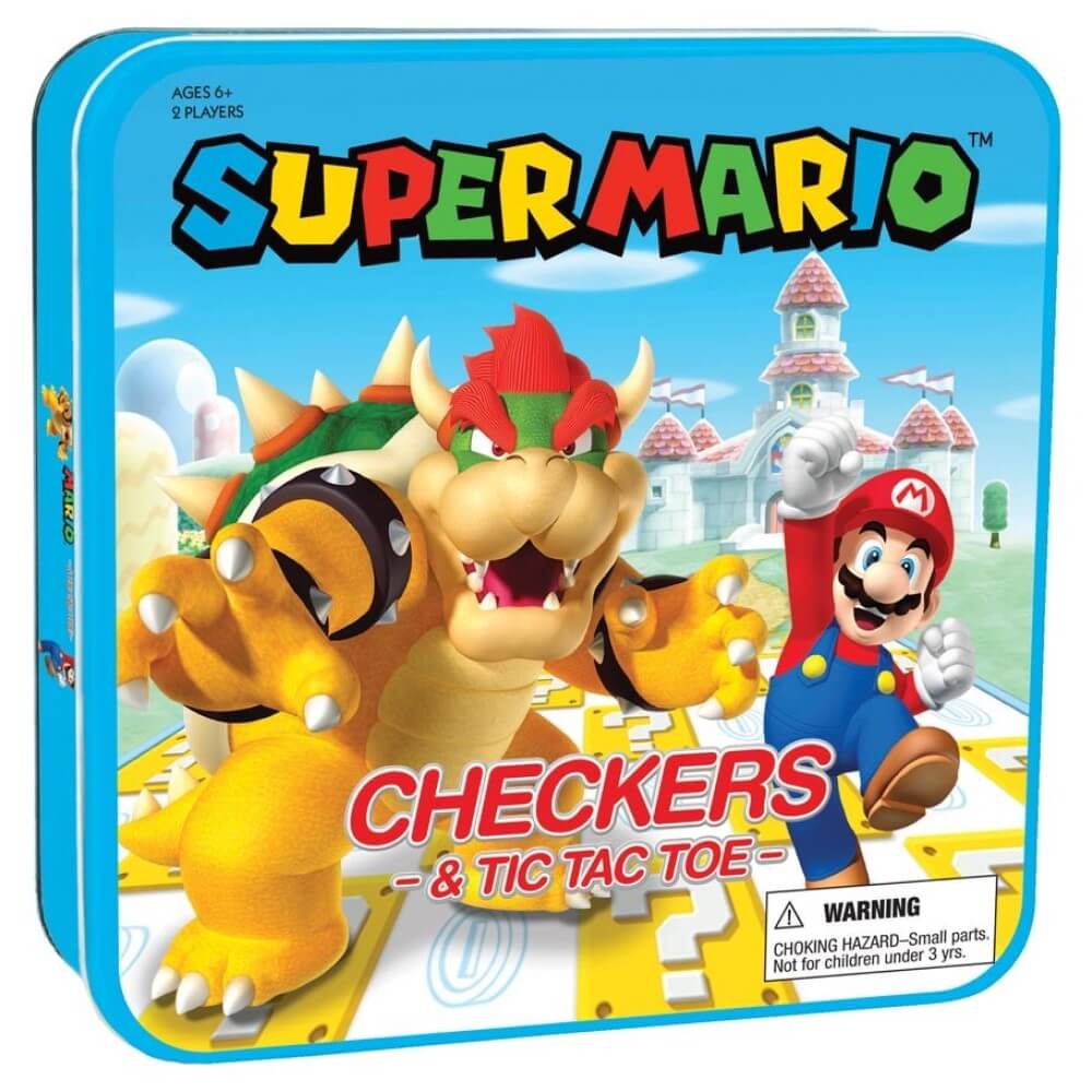 Super Mario Checkers and Tic Tac Toe (Bowser) - Good Games