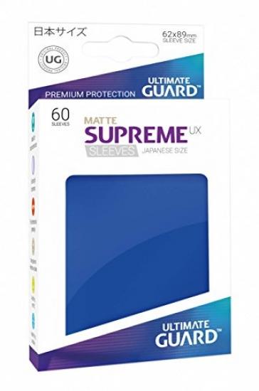 Ultimate Guard - Supreme UX Japanese Size Sleeves Matte Blue (60)