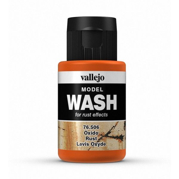 Vallejo Model Wash – Rust 35ml Acrylic Paint (AV76506) - Good Games