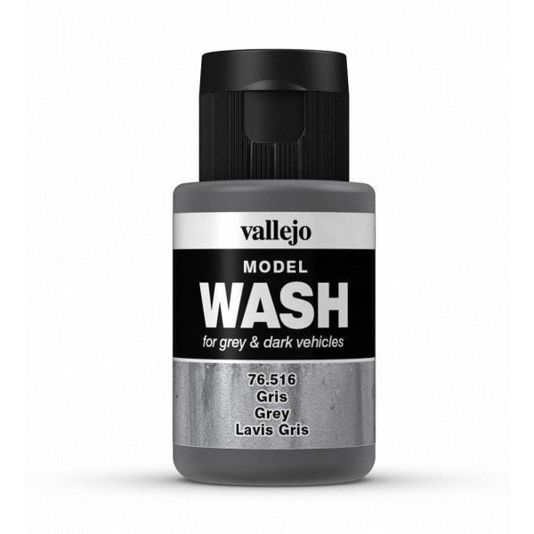 Vallejo Model Wash – Grey 35ml Acrylic Paint (AV76516) - Good Games