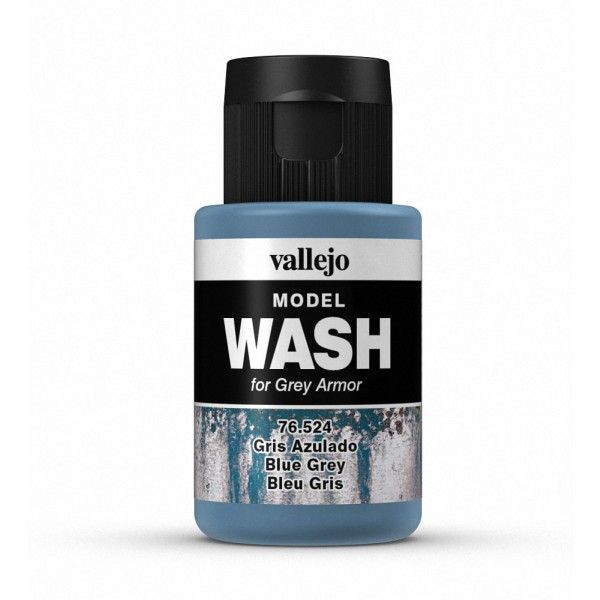Vallejo Model Wash – Blue Grey 35ml Acrylic Paint (AV76524) - Good Games