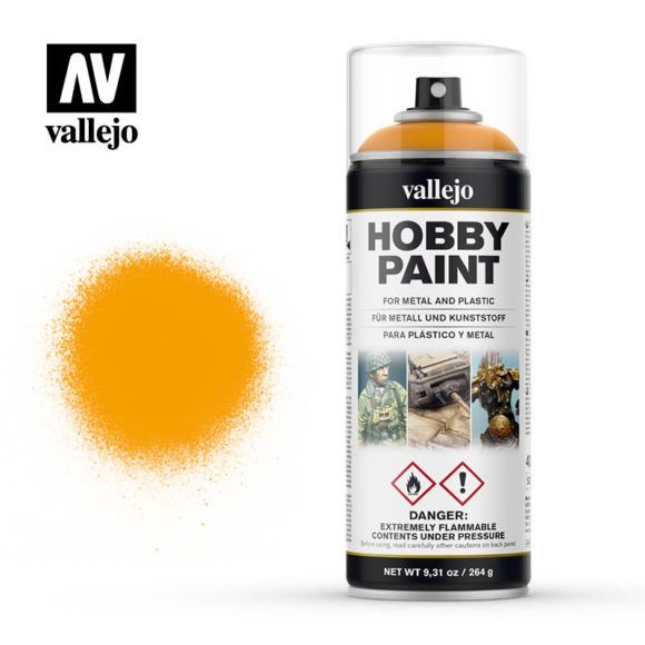 Vallejo Spray Paint Sun Yellow (AV28018) - Good Games