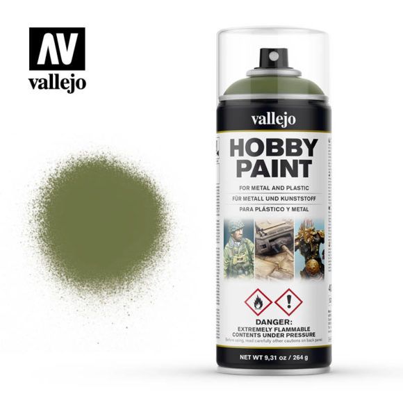 Vallejo Spray Paint Goblin Green (AV28027) - Good Games