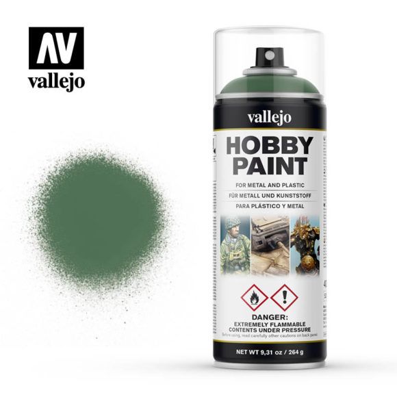 Vallejo Spray Paint Sick Green (AV28028) - Good Games