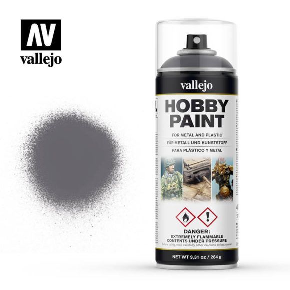 Vallejo Spray Paint Gunmetal (AV28031) - Good Games