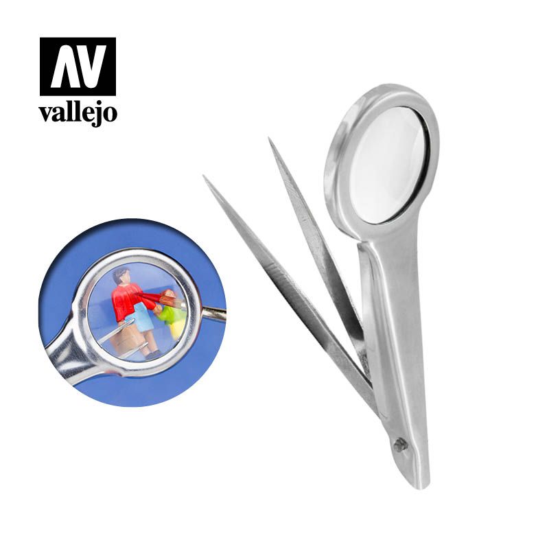 Vallejo Tools Magnifier Tweezers - Good Games
