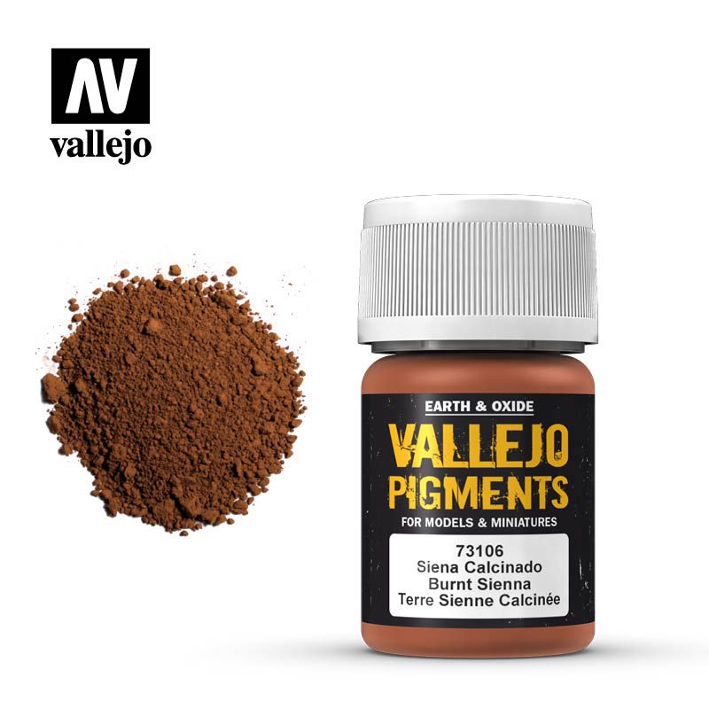 Vallejo Pigments – Burnt Sienna 30ml (AV73106) - Good Games
