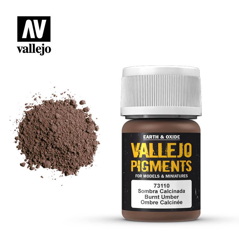 Vallejo Pigments - Burnt Umber 30ml (AV73110) - Good Games