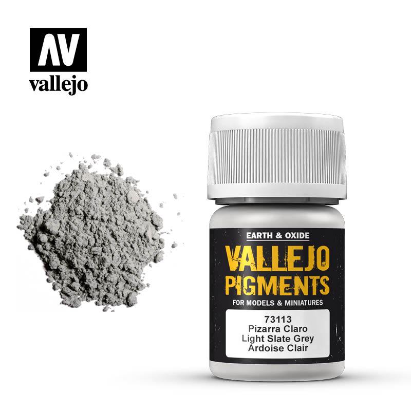Vallejo Pigments - Light Slate Grey 30ml (AV73113) - Good Games