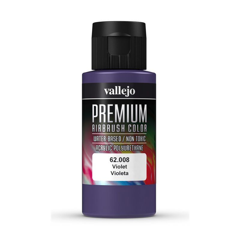 Vallejo Premium Colour – Violet 60ml Acrylic Paint (AV62008) - Good Games