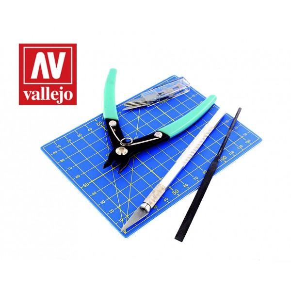 Vallejo Tools 9pc Plastic Modelling Tool Set - Good Games