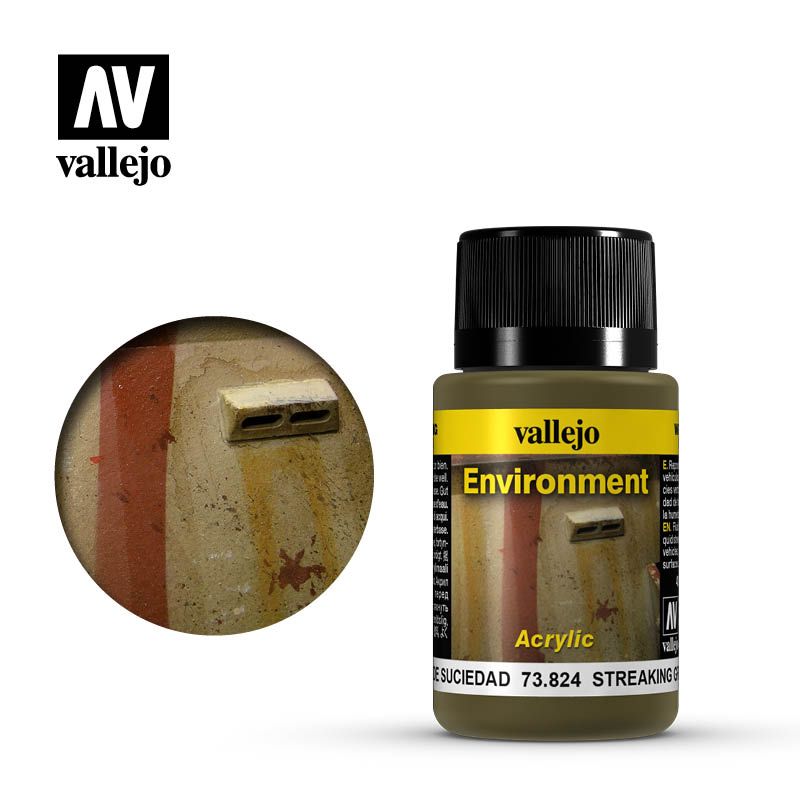 Vallejo Weathering Effects Streaking Grime 40 Ml - Good Games
