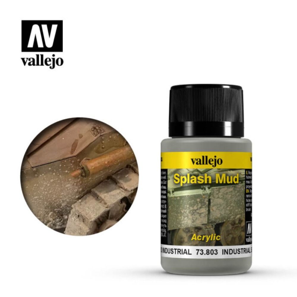 Vallejo Weathering Effects Industrial Splash Mud 40 Ml - Good Games