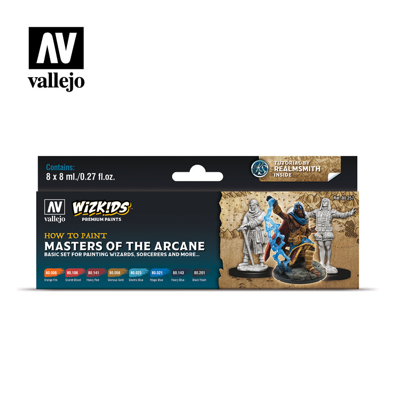 Wizkids Premium Paint Set by Vallejo: Masters of the Arcane - Good Games