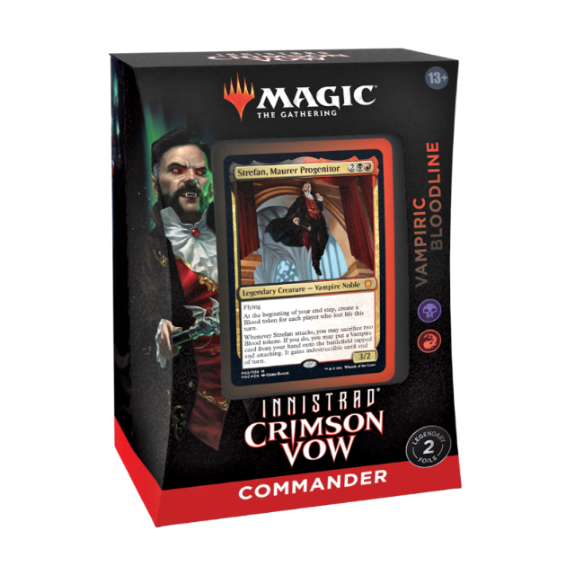 Magic: The Gathering - Innistrad: Crimson Vow Commander Deck - Vampiric Bloodline - Good Games