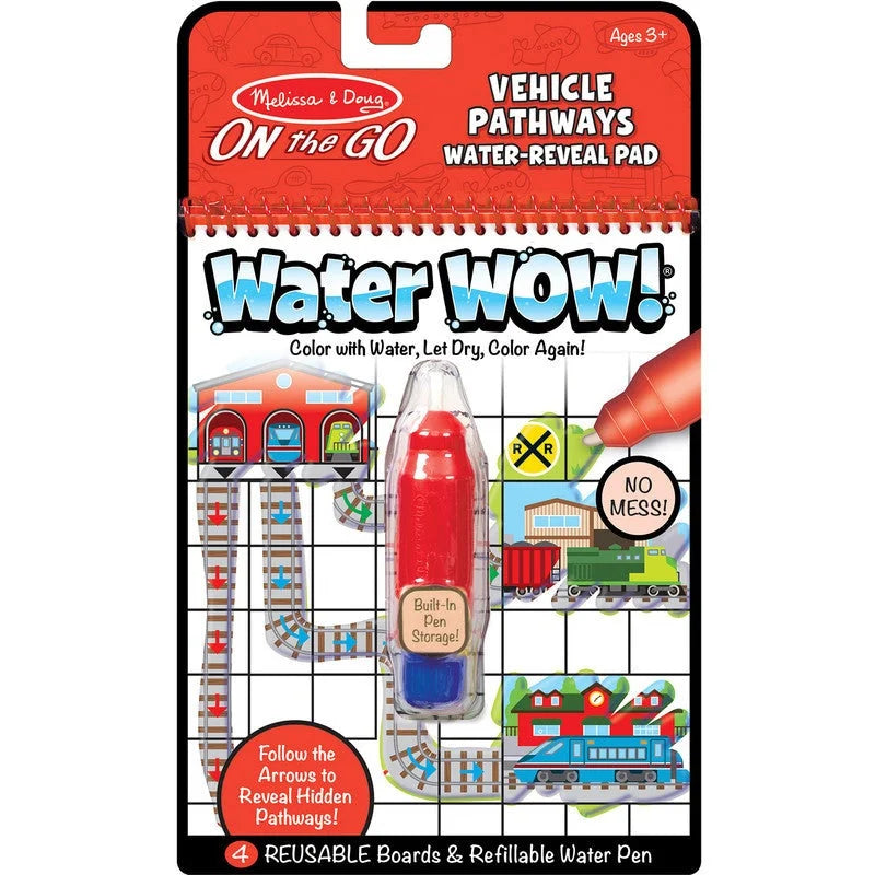 Melissa & Doug - On The Go - Water Wow! Vehicle Pathways - Good Games