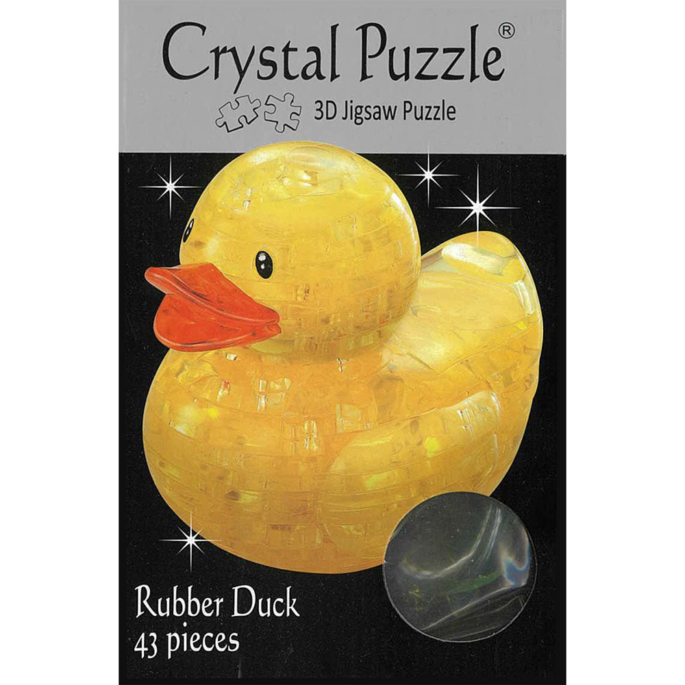 3D Rubber Duckie Crystal Puzzle - Good Games
