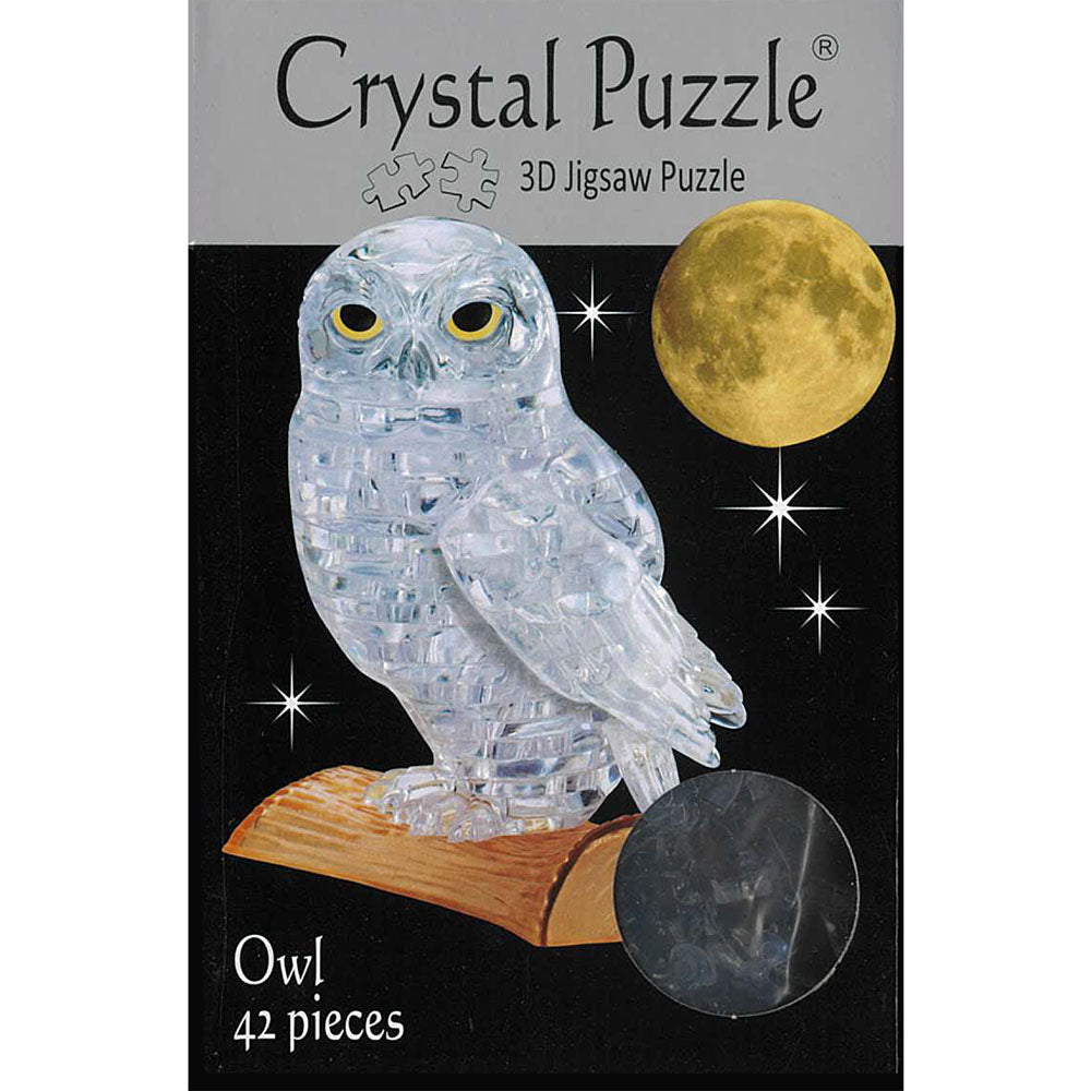 3d Owl Crystal Puzzle - Good Games