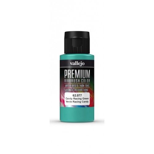 Vallejo Premium Colour - Candy Racing Green 60ml Acrylic Paint (AV62077) - Good Games