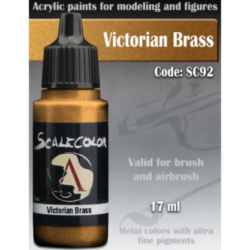 Scale 75 - Scalecolor Victorian Brass (17 ml) SC-92 Acrylic Paint - Good Games