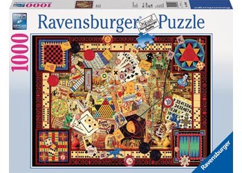 Ravensburger - Vintage Games - 1000 Piece Jigsaw - Good Games