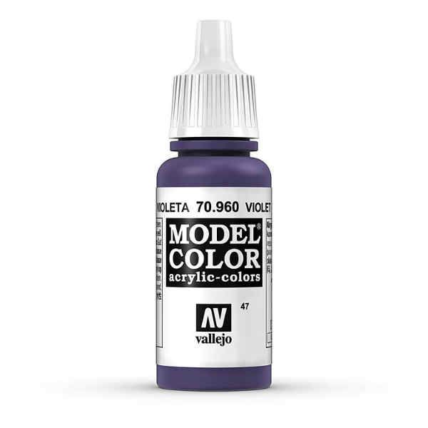 Vallejo Model Colour - Violet 17ml Acrylic Paint (AV70960) - Good Games