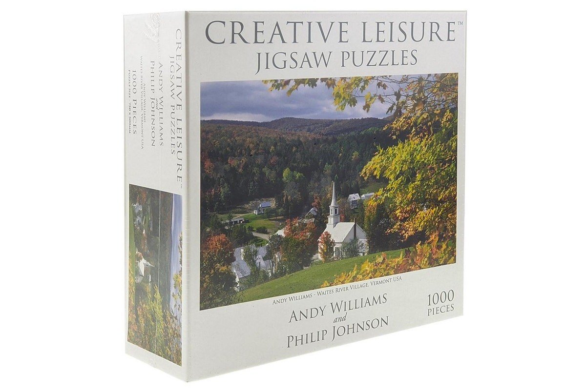 Creative Leisure Jigsaw Waites River Village Vermont USA 1000 Piece Jigsaw (Andy Williams) - Good Games