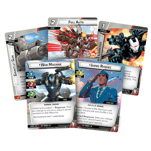 Marvel Champions - The Card Game - War Machine Hero Pack - Good Games