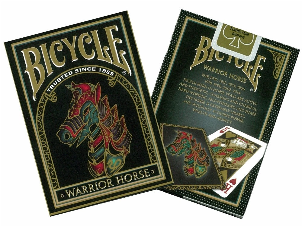 Bicycle Poker Warrior Horse